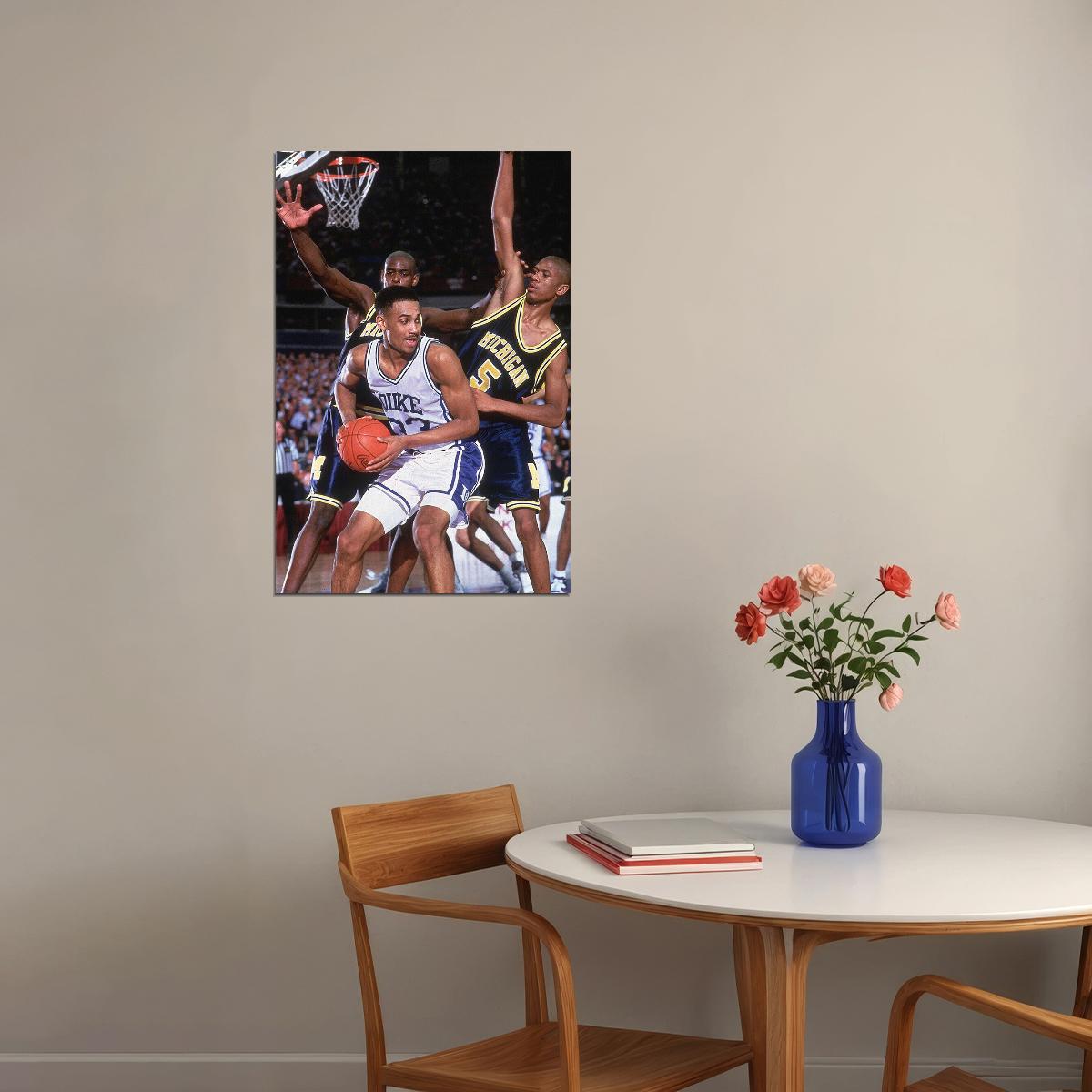 Grant Hill And Chris Webber American Basketball Poster Wall Art Print Home Wall Decor - xonomax