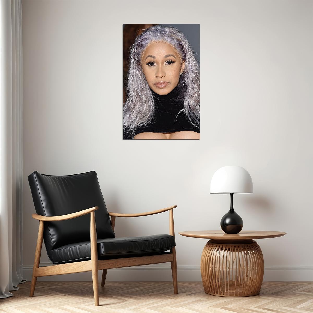 Cardi B Celebrity Singer Cinema Actor Rap Poster Wall Art Print Home Wall Decor - xonomax