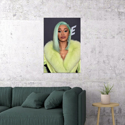 Cardi B Celebrity Singer Cinema Actress Poster Wall Art Print Home Wall Decor - xonomax
