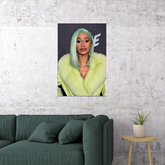 Cardi B Celebrity Singer Cinema Actress Poster Wall Art Print Home Wall Decor - xonomax