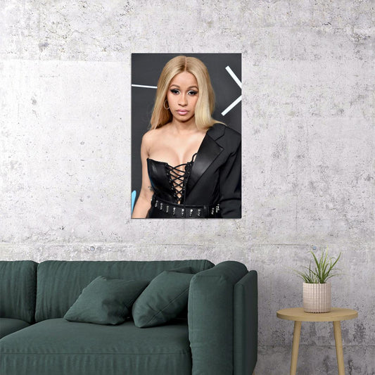 Cardi B Celebrity Singer Cinema Actor Artist Poster Wall Art Print Home Wall Decor - xonomax
