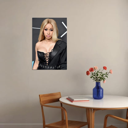 Cardi B Celebrity Singer Cinema Actor Artist Poster Wall Art Print Home Wall Decor - xonomax