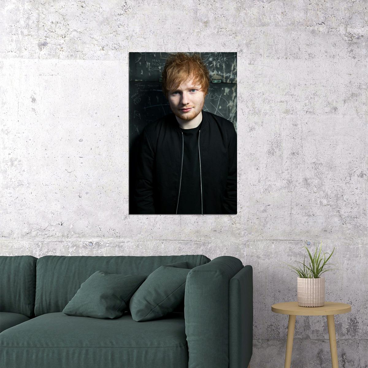 Ed Sheeran Celebrity Singer Pop Music Artist Poster Wall Art Print Home Wall Decor - xonomax