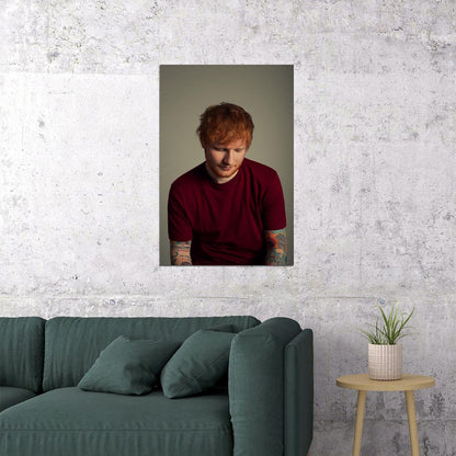 Ed Sheeran Celebrity Singer Musician Artist Poster Wall Art Print Home Wall Decor - xonomax