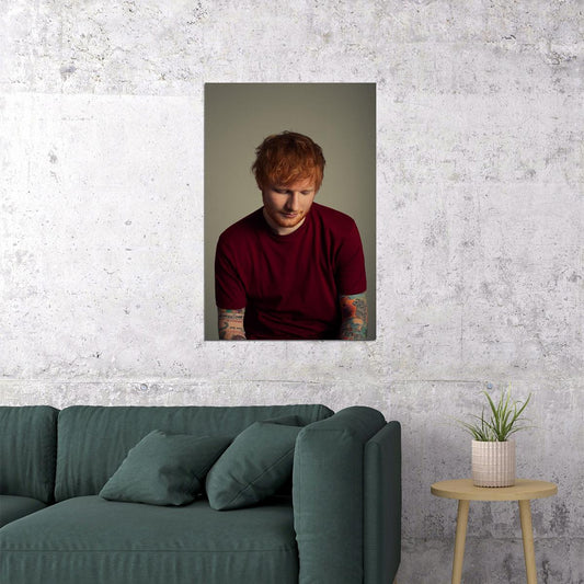 Ed Sheeran Celebrity Singer Musician Artist Poster Wall Art Print Home Wall Decor - xonomax