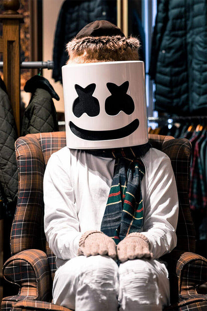 Marshmello Music Producer Musician Artist Poster Wall Art Print Home Wall Decor - xonomax