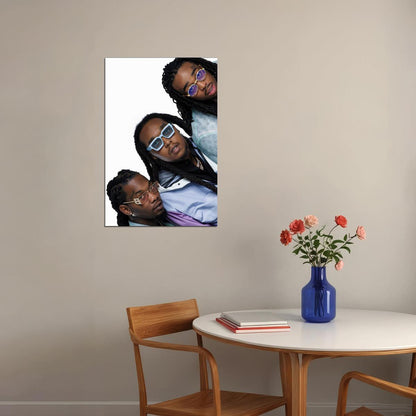 Migos Celebrity American Music Band Dance Music Poster Wall Art Print Home Wall Decor - xonomax
