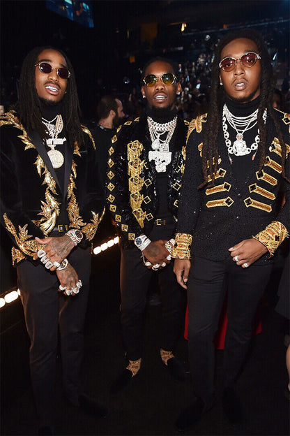 Migos Celebrity American Music Band Musicians Poster Wall Art Print Home Wall Decor - xonomax