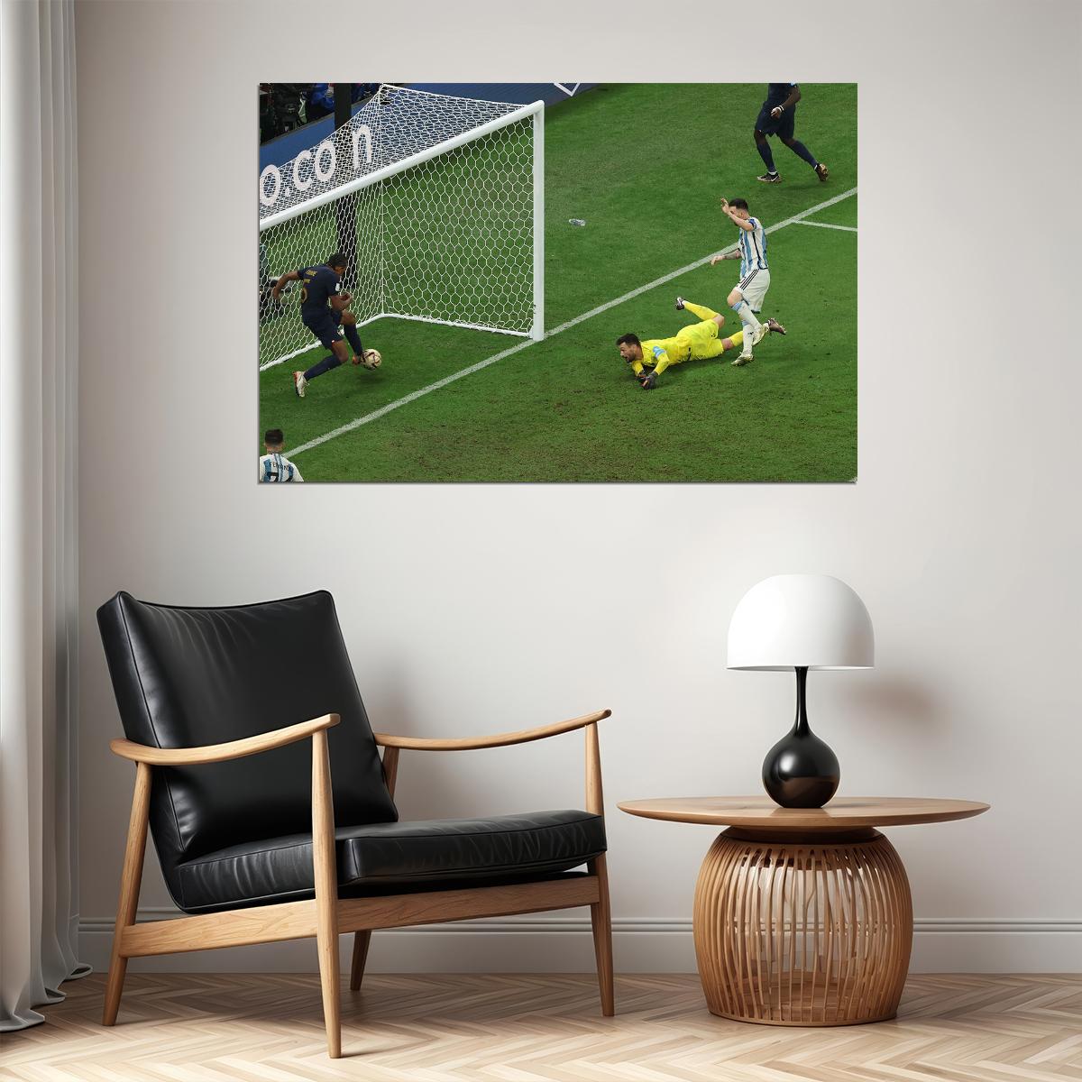 Messi Goal Argentina Football Soccer Player Fans Poster Wall Art Print Home Wall Decor - xonomax