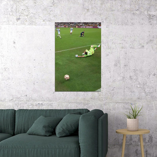 Kylian Mbappe 2nd Goal Footage France Football World Soccer Poster Wall Art Print Home Wall Decor - xonomax
