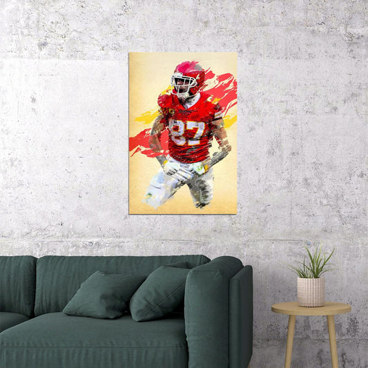 Kansas City Chiefs Travis Kelce American Football Player Poster Wall Art Print Home Wall Decor - xonomax