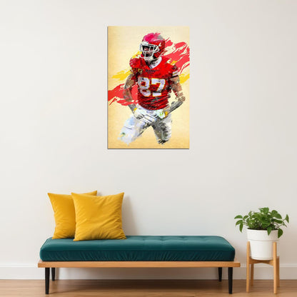 Kansas City Chiefs Travis Kelce American Football Player Poster Wall Art Print Home Wall Decor - xonomax