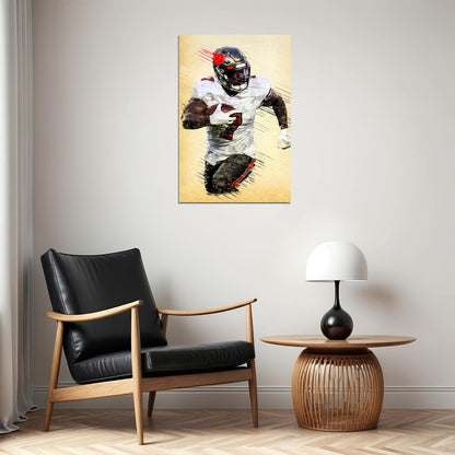 Tampa Bay Buccaneers Leonard Fournette American Football Poster Wall Art Print Home Wall Decor - xonomax