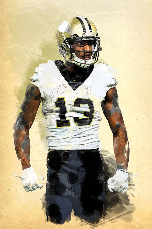 New Orleans Saints Michael Thomas American Football Player Poster Wall Art Print Home Wall Decor - xonomax