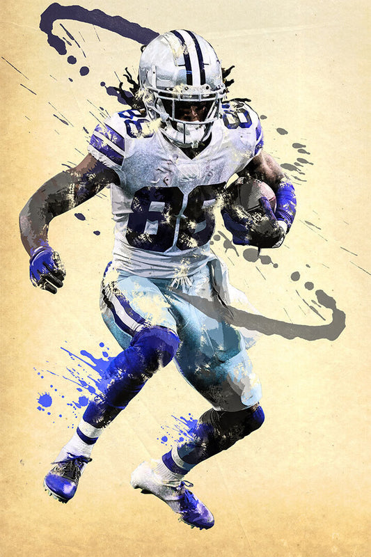 Dallas Cowboys Cee Dee Lamb American Football Player Poster Wall Art Print Home Wall Decor - xonomax