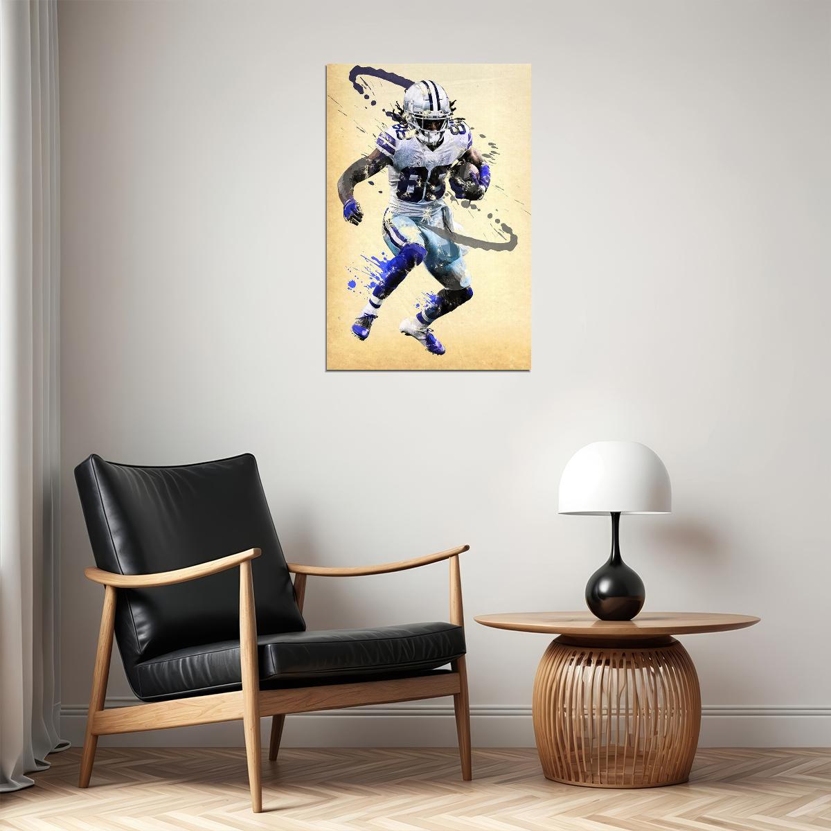 Dallas Cowboys Cee Dee Lamb American Football Player Poster Wall Art Print Home Wall Decor - xonomax