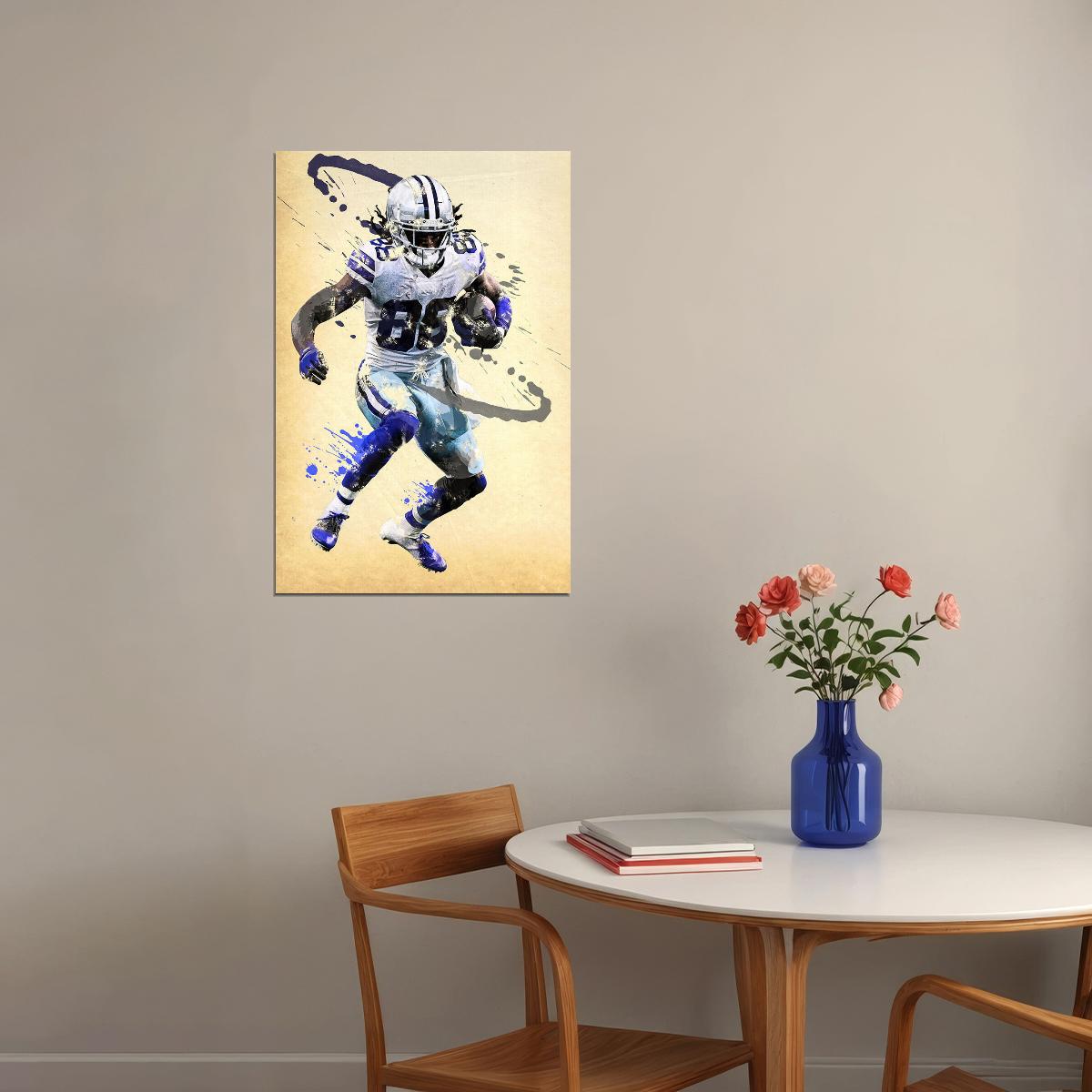 Dallas Cowboys Cee Dee Lamb American Football Player Poster Wall Art Print Home Wall Decor - xonomax