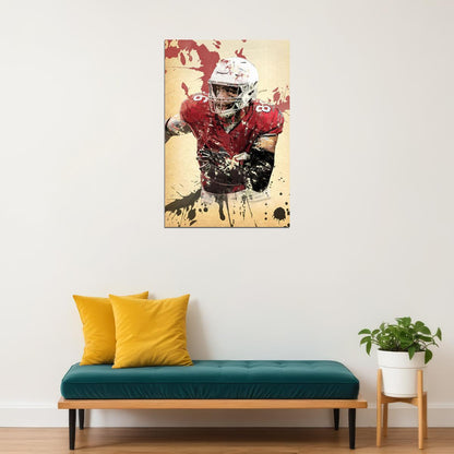 Arizona Cardinals Zach Ertz American Football Player Poster Wall Art Print Home Wall Decor - xonomax
