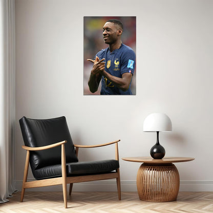 Randal Kolo Muani Goal Celebration France World Cup Poster Wall Art Print Home Wall Decor - xonomax