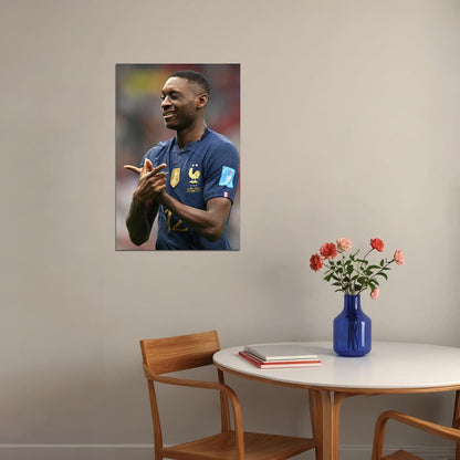 Randal Kolo Muani Goal Celebration France World Cup Poster Wall Art Print Home Wall Decor - xonomax