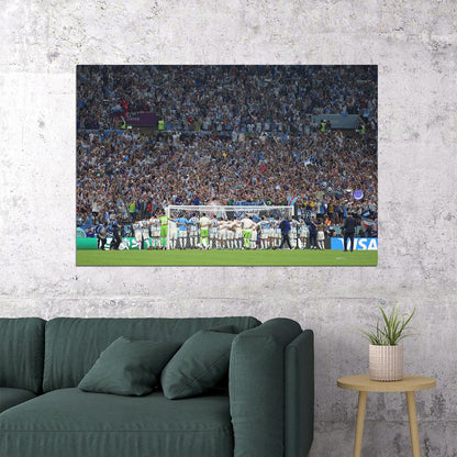 Argentina National Football Team World Cup Poster Wall Art Print Home Wall Decor - xonomax