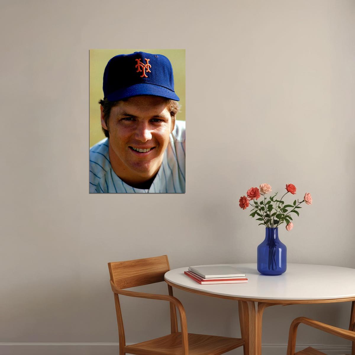 Tom Seaver Celebrity American Baseball Player Poster Wall Art Print Home Wall Decor