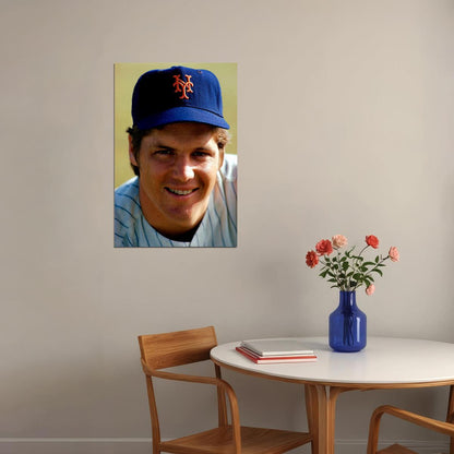 Tom Seaver Celebrity American Baseball Player Poster Wall Art Print Home Wall Decor