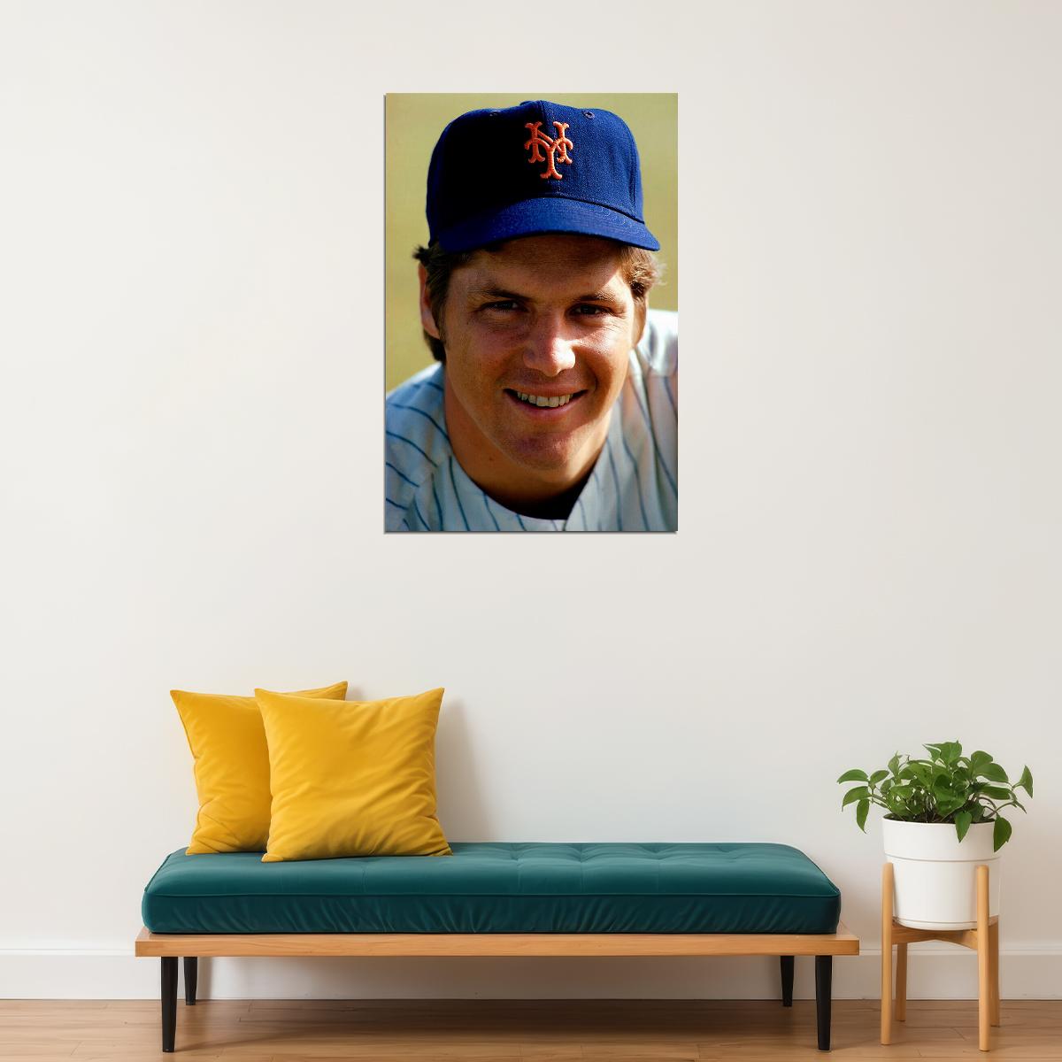 Tom Seaver Celebrity American Baseball Player Poster Wall Art Print Home Wall Decor