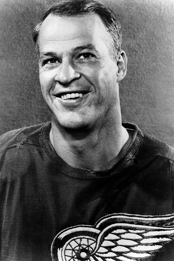 Howe Celebrity Ice Hockey Athlete Match Poster Wall Art Print Home Wall Decor - xonomax