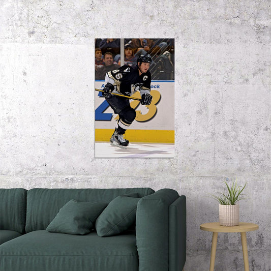 Mario Lemieux Celebrity Ice Hockey Sports Style Poster Wall Art Print Home Wall Decor - xonomax