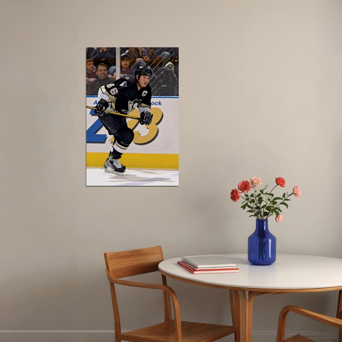 Mario Lemieux Celebrity Ice Hockey Sports Style Poster Wall Art Print Home Wall Decor - xonomax