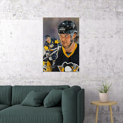 Mario Lemieux Celebrity Ice Hockey Sports Match Poster Wall Art Print Home Wall Decor - xonomax