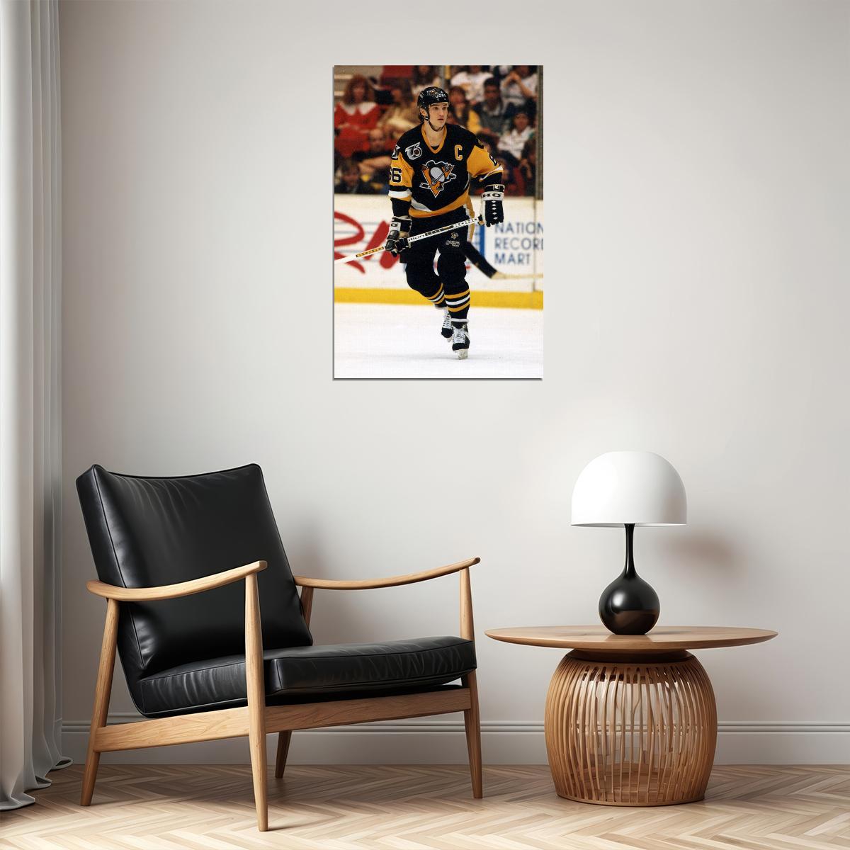 Mario Lemieux Celebrity Ice Hockey Player Poster Wall Art Print Home Wall Decor - xonomax