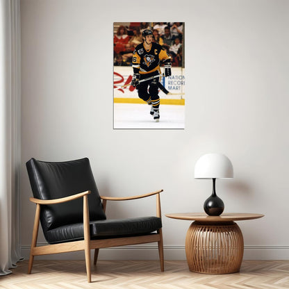 Mario Lemieux Celebrity Ice Hockey Player Poster Wall Art Print Home Wall Decor - xonomax