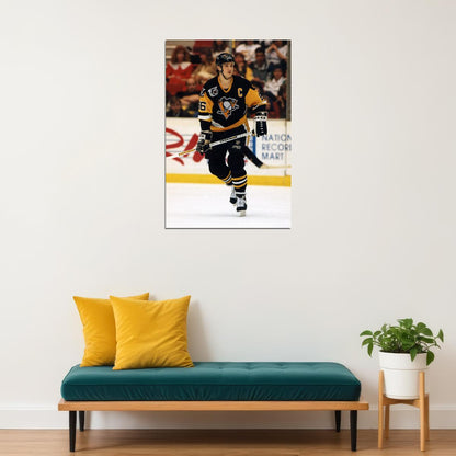 Mario Lemieux Celebrity Ice Hockey Player Poster Wall Art Print Home Wall Decor - xonomax