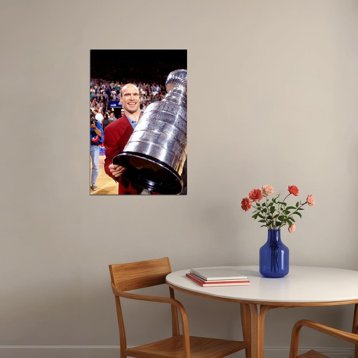 Mark Messier Canadian Ice Hockey Player Match Poster Wall Art Print Home Wall Decor - xonomax