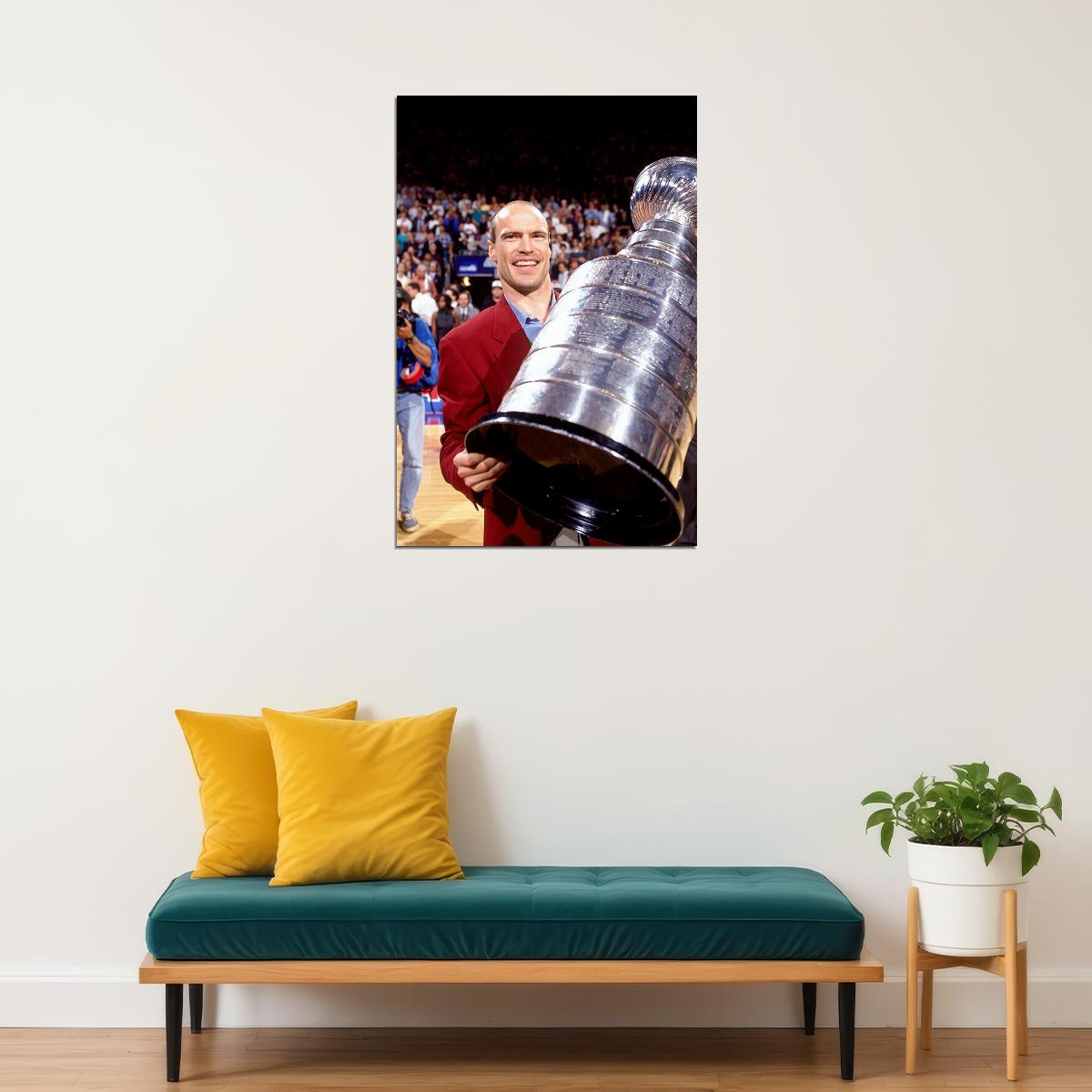 Mark Messier Canadian Ice Hockey Player Match Poster Wall Art Print Home Wall Decor - xonomax