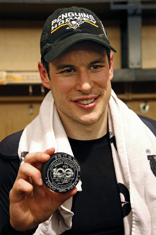 Sidney Crosby Canadian Ice Hockey Player Sports Poster Wall Art Print Home Wall Decor - xonomax