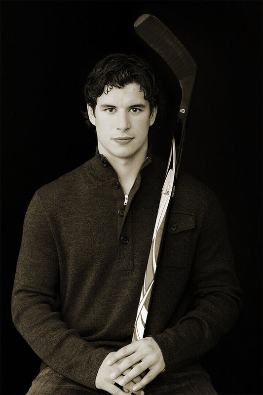 Sidney Crosby Canadian Ice Hockey Player Poster Wall Art Print Home Wall Decor - xonomax