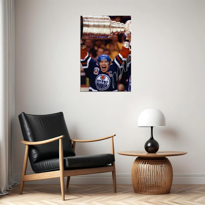 Mark Messier Celebrity Ice Hockey Athlete Poster Wall Art Print Home Wall Decor - xonomax