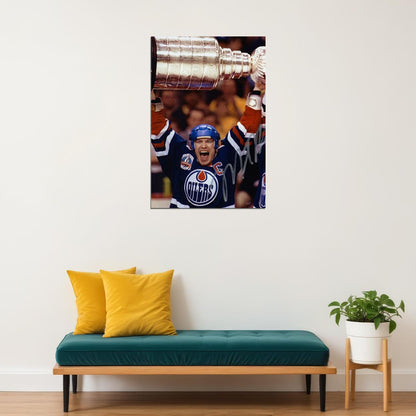 Mark Messier Celebrity Ice Hockey Athlete Poster Wall Art Print Home Wall Decor - xonomax
