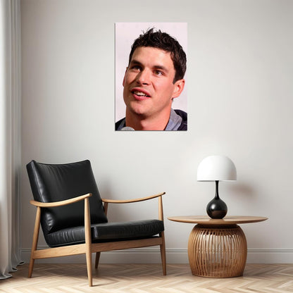 Sidney Crosby Ice Hockey Best Player Match Poster Wall Art Print Home Wall Decor - xonomax