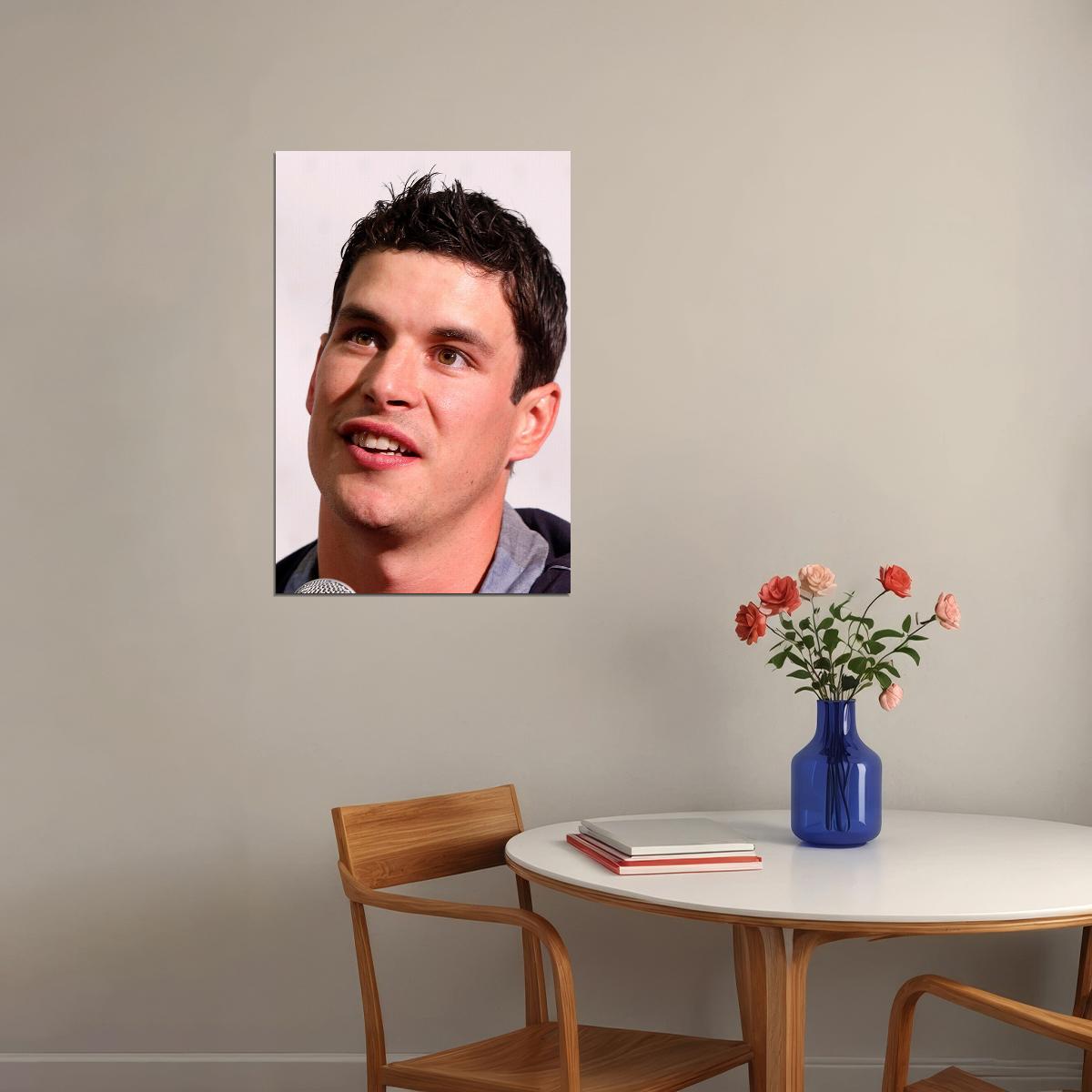 Sidney Crosby Ice Hockey Best Player Match Poster Wall Art Print Home Wall Decor - xonomax