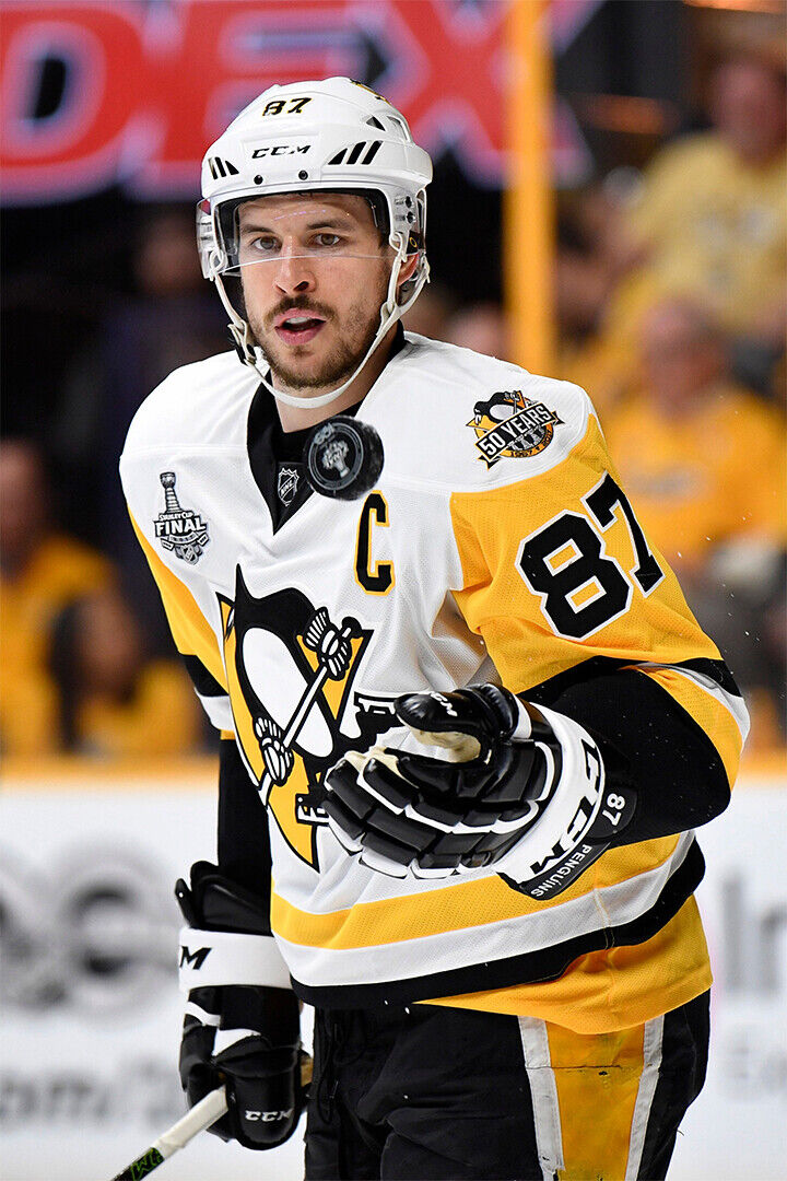 Sidney Crosby Ice Hockey Athlete Player Poster Wall Art Print Home Wall Decor - xonomax