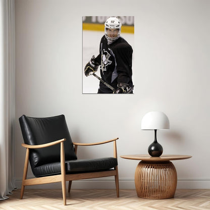 Sidney Crosby Ice Hockey Player Style Poster Wall Art Print Home Wall Decor - xonomax
