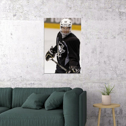Sidney Crosby Ice Hockey Player Style Poster Wall Art Print Home Wall Decor - xonomax