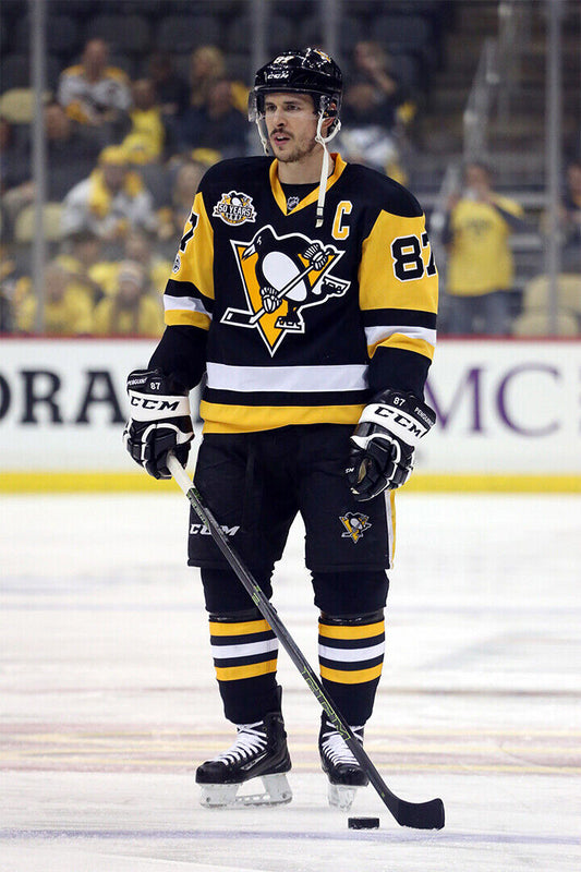 Sidney Crosby Celebrity Ice Hockey Style Match Poster Wall Art Print Home Wall Decor - xonomax
