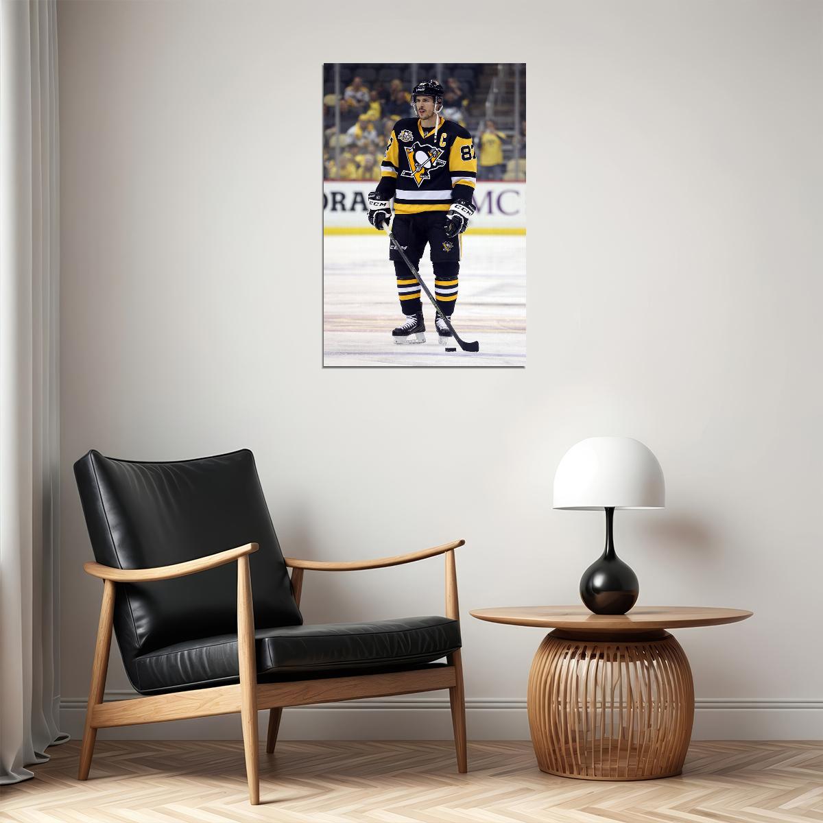 Sidney Crosby Celebrity Ice Hockey Style Match Poster Wall Art Print Home Wall Decor - xonomax