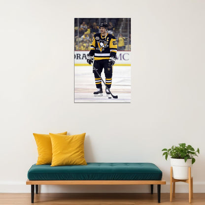 Sidney Crosby Celebrity Ice Hockey Style Match Poster Wall Art Print Home Wall Decor - xonomax