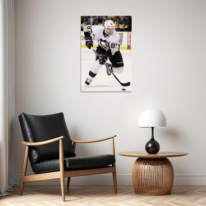 Sidney Crosby Celebrity Ice Hockey Player Style Poster Wall Art Print Home Wall Decor - xonomax